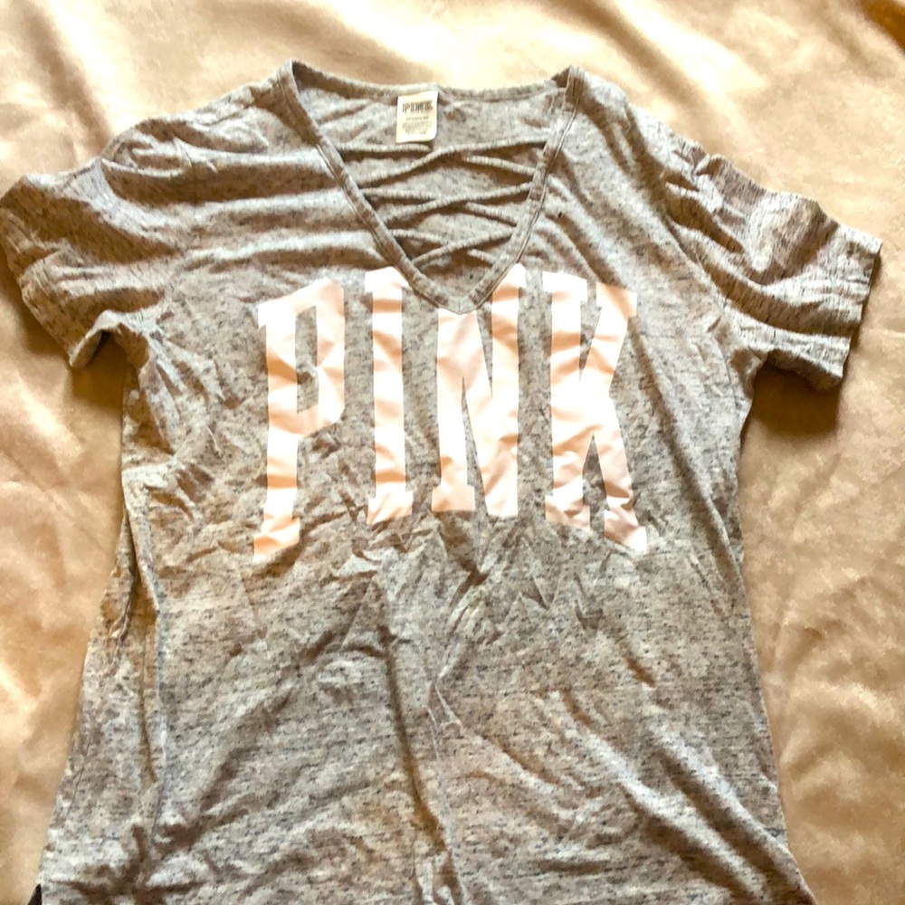 Vs pink tee shirt